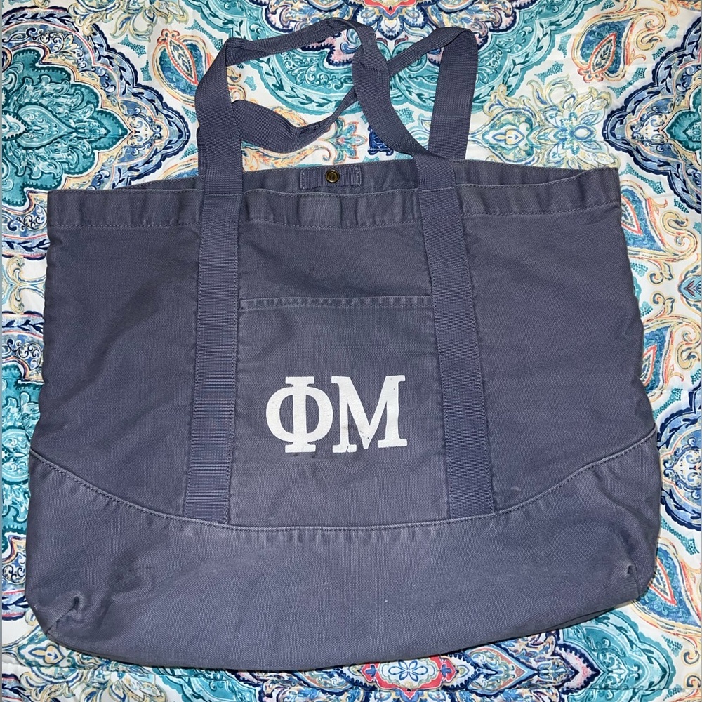 Phi Mu Tote Bag